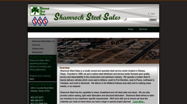 shamrocksteelsales.com