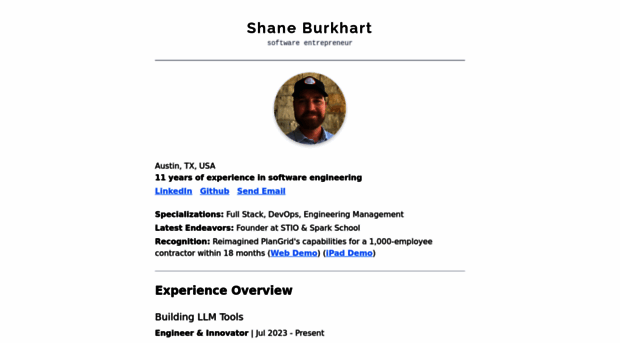 shaneburkhart.com