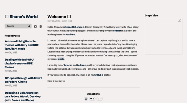 shanemcd.com