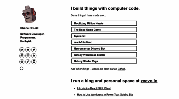 shaneoneill.io