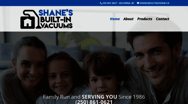 shanesbuiltinvacuums.com