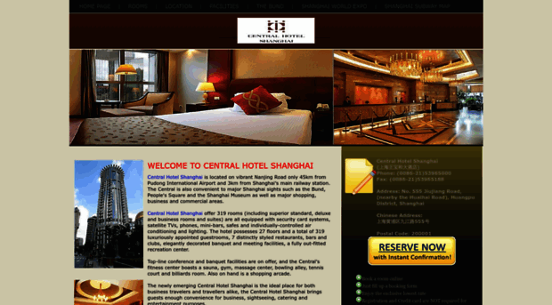shanghaicentralhotel.com