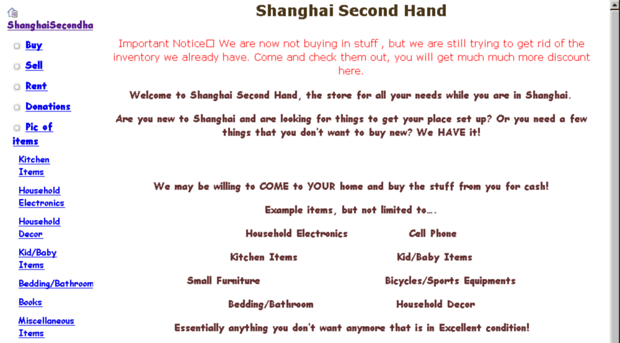 shanghaisecondhand.com