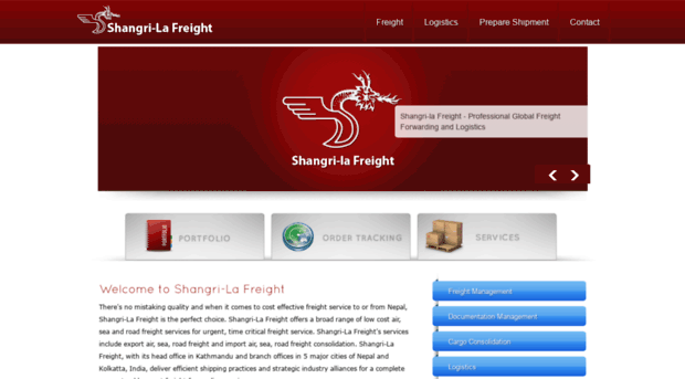 shangri-lafreight.com.np