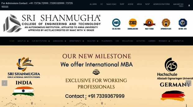 shanmugha.edu.in