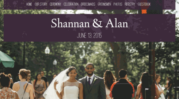 shannanandalan.weddingwoo.com