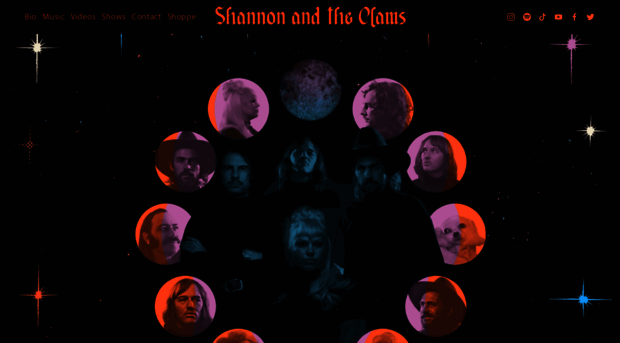 shannonandtheclams.com