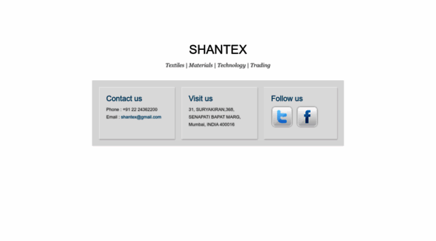 shantex.co.in