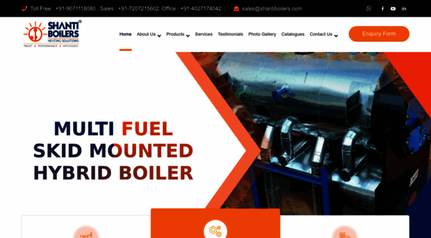 shantiboilers.com