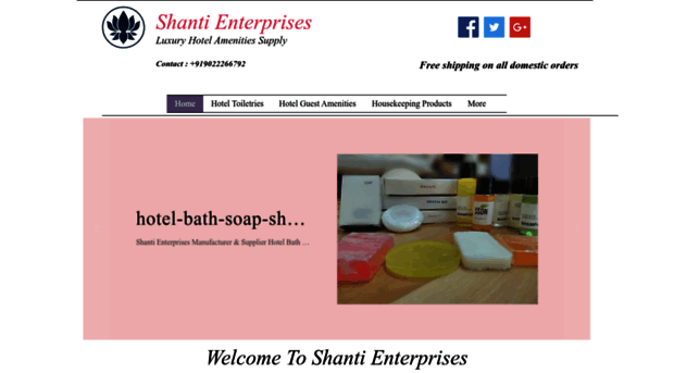 shantienterprisesindia.com