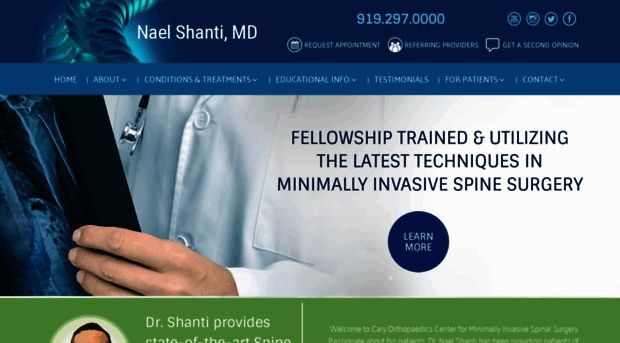 shantispinesurgery.com