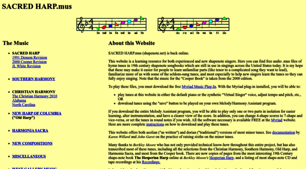 shapenote.net