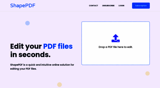 shapepdf.com