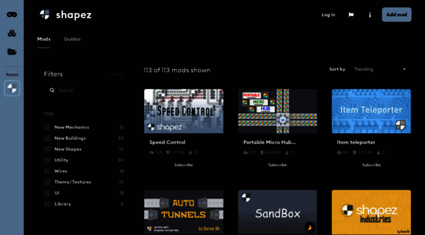 shapez.mod.io