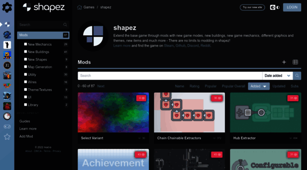 shapez.old.mod.io