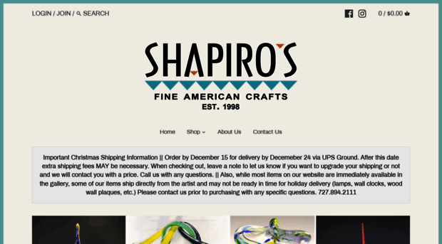 shapirosgallery.com