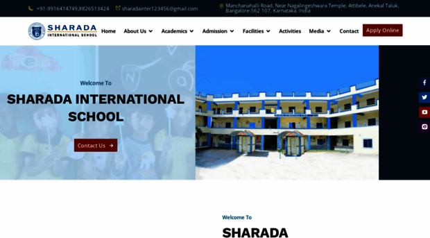 sharadainternationalschool.com