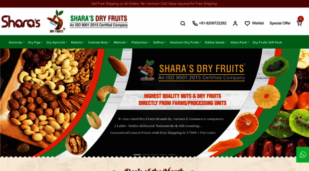 sharadryfruits.com