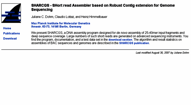 sharcgs.molgen.mpg.de