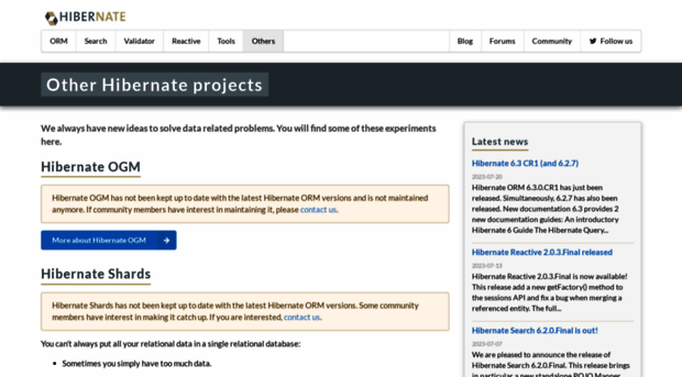 shards.hibernate.org