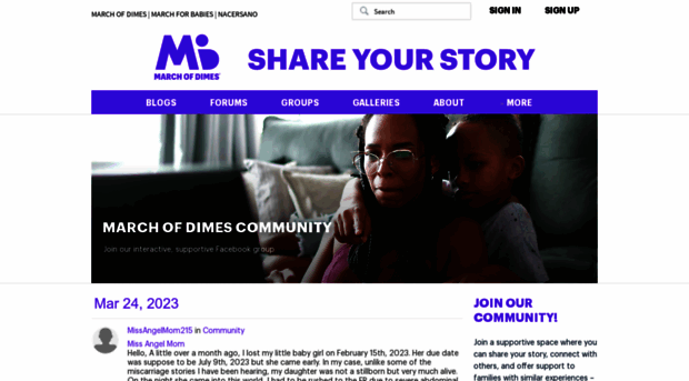 share.marchofdimes.org