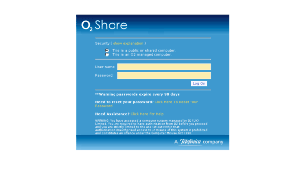 share.o2.com