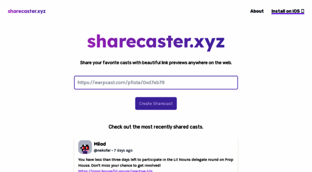 sharecaster.xyz