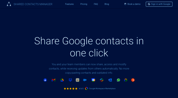 sharedcontacts.com