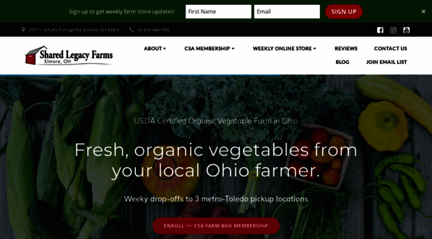 sharedlegacyfarms.com