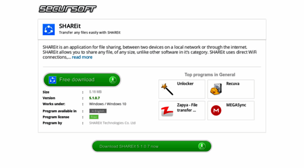 shareit.secursoft.net