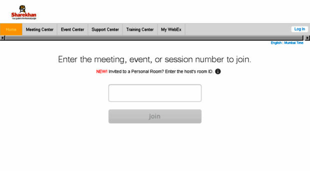 sharekhan.webex.com