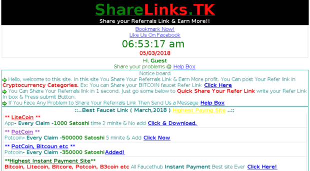 sharelinks.tk