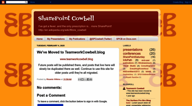sharepointcowbell.com