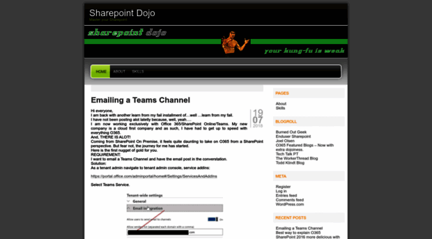 sharepointdojo.wordpress.com