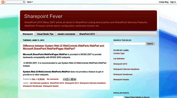 sharepointfever.blogspot.com