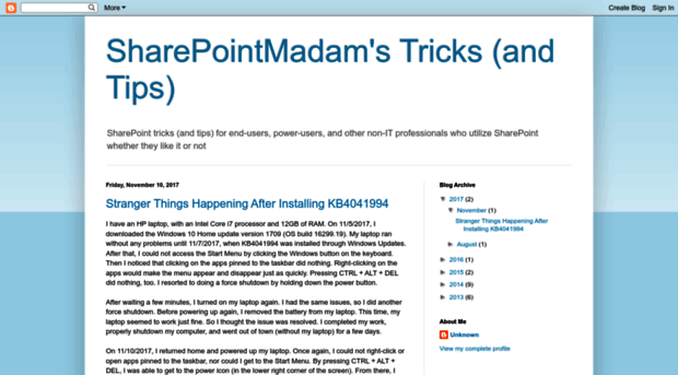 sharepointmadam.blogspot.com