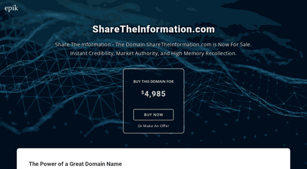 sharetheinformation.com