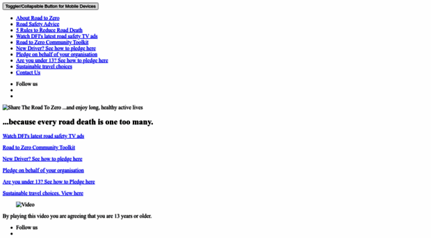 sharetheroadtozero.com