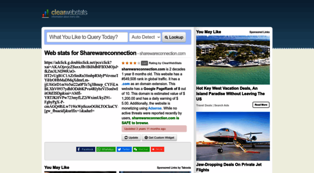 sharewareconnection.com.clearwebstats.com