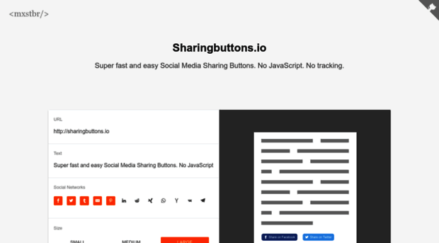 sharingbuttons.io