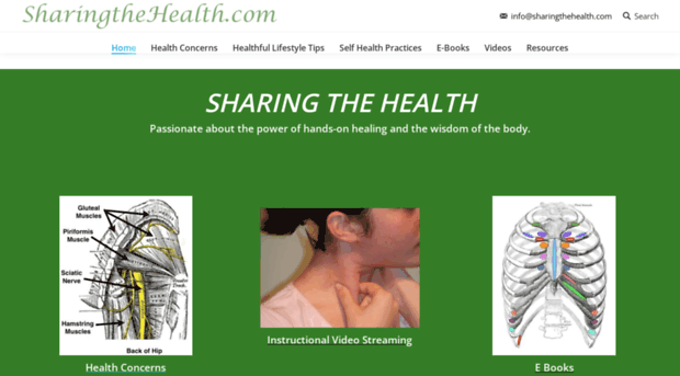 sharingthehealth.com