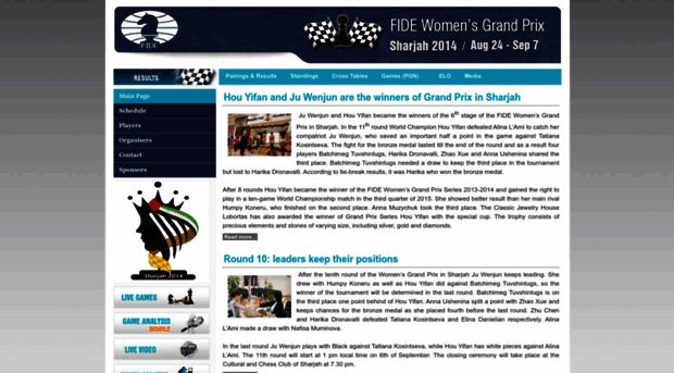 sharjah2014.fide.com