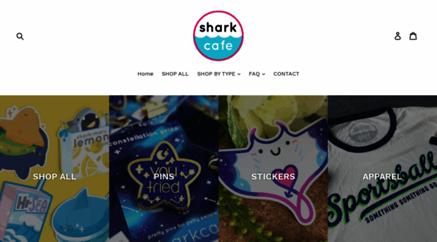 sharkcafeart.com