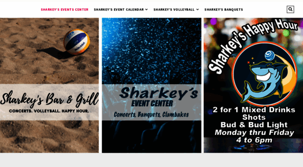 sharkeysbarandgrill.com