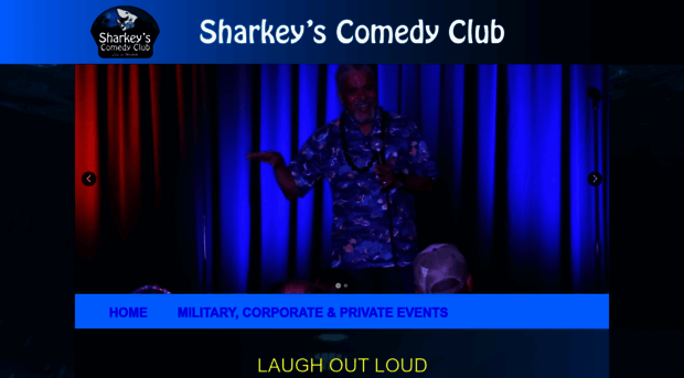 sharkeyscomedyclub.com