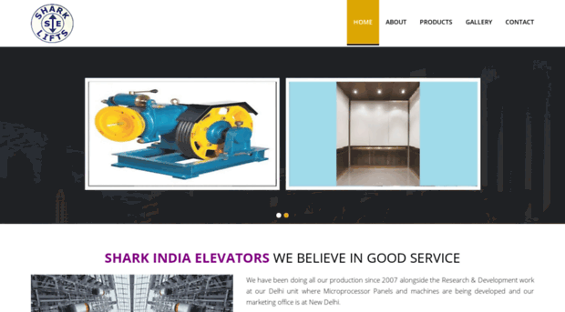 sharkindiaelevators.com