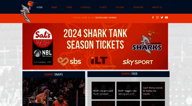 sharksbasketball.co.nz