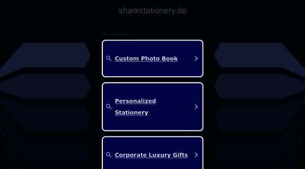 sharkstationery.de