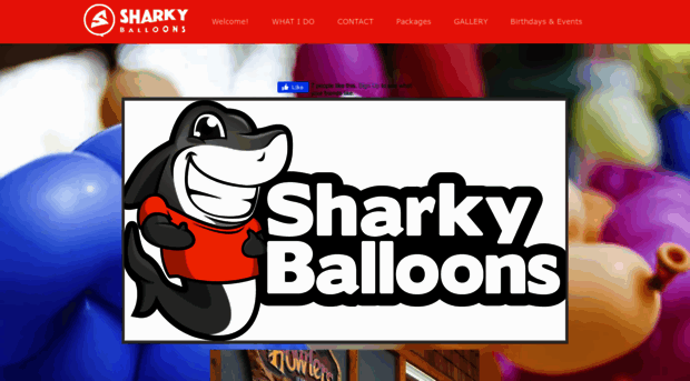 sharkyballoons.com