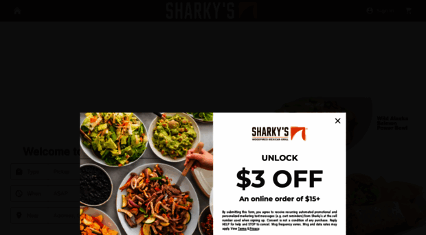 sharkys.olo.com